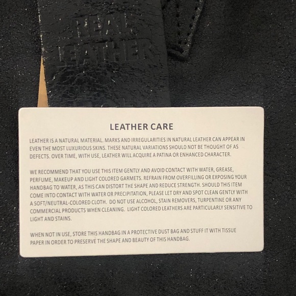 🔥Soft Real Leather Large Capacity Work Tote Shoulder Bag - Black - NWT - Picture 3 of 12